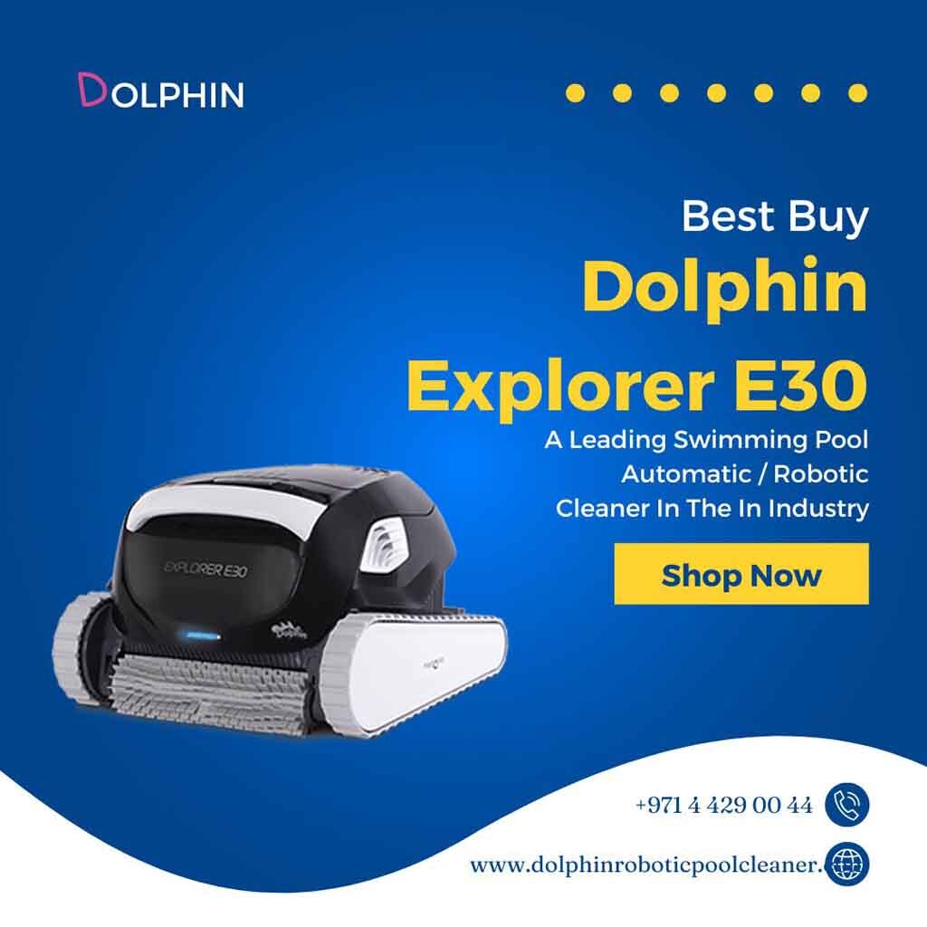Dolphin Explorer E30 Pool Cleaner