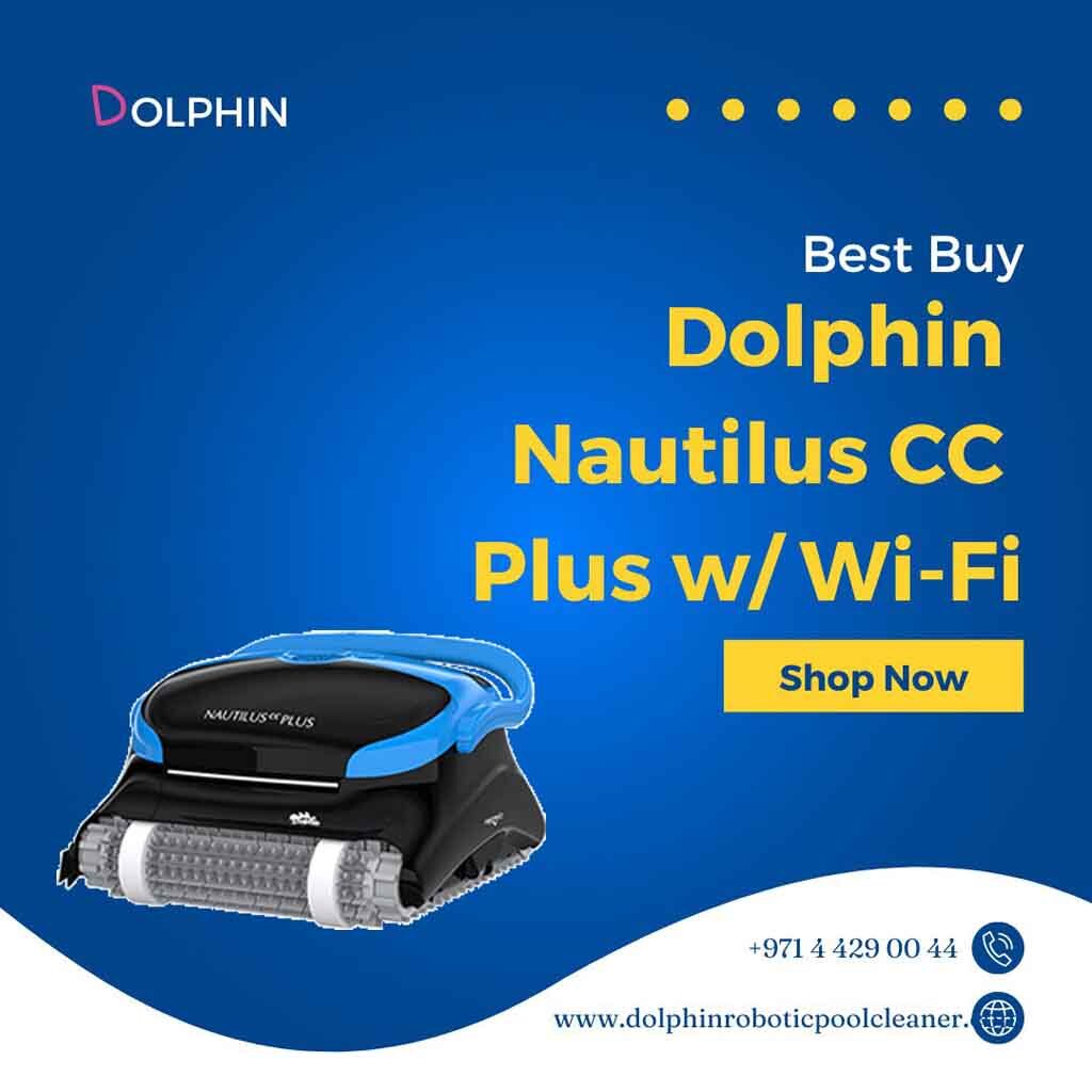 Dolphin Nautilus CC Plus w/ Wi-Fi Pool Cleaner